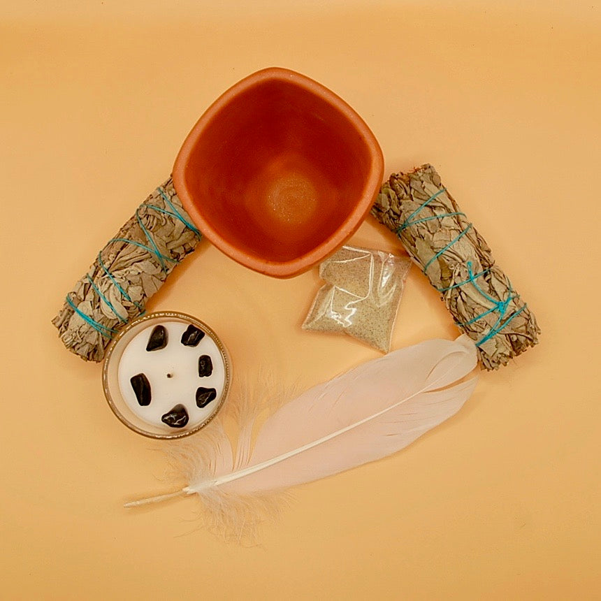 Smudging Kit for you and your home Positive Energy Gift Box